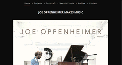 Desktop Screenshot of joeoppenheimer.com